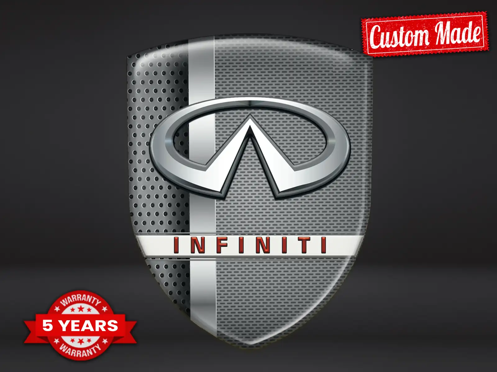 Infiniti Logo Silicone Auto Max Durable Stylé Pro Performance